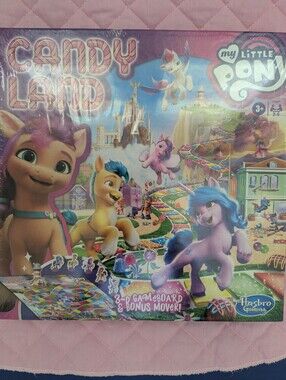 My Little Pony Candy Land Board Game - Purple & Pink